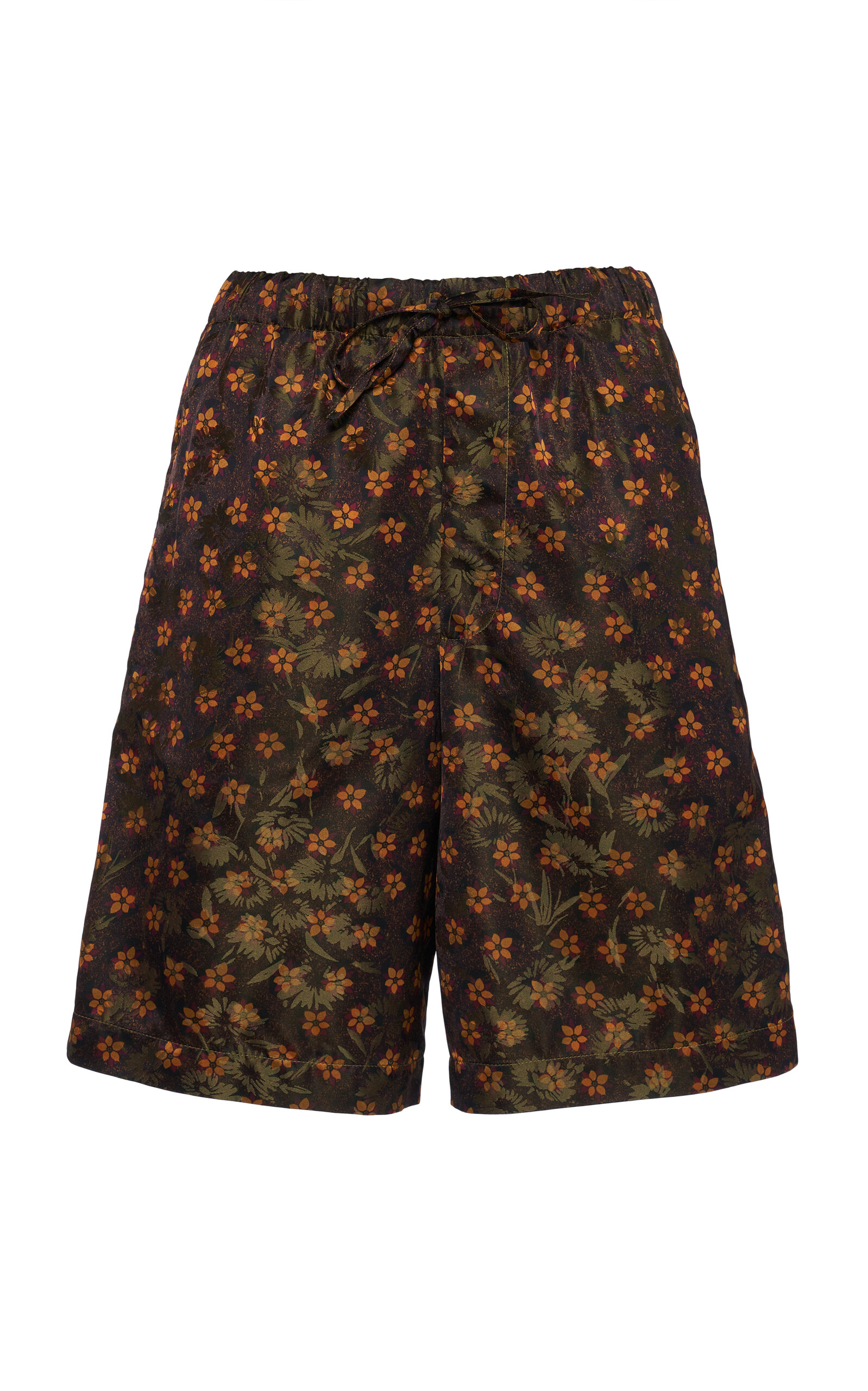 Dries Van Noten Dries Van Noten Pipera Floral Drawstring Shorts