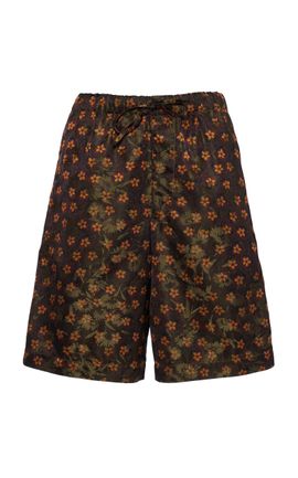 Dries Van Noten Dries Van Noten Pipera Floral Drawstring Shorts