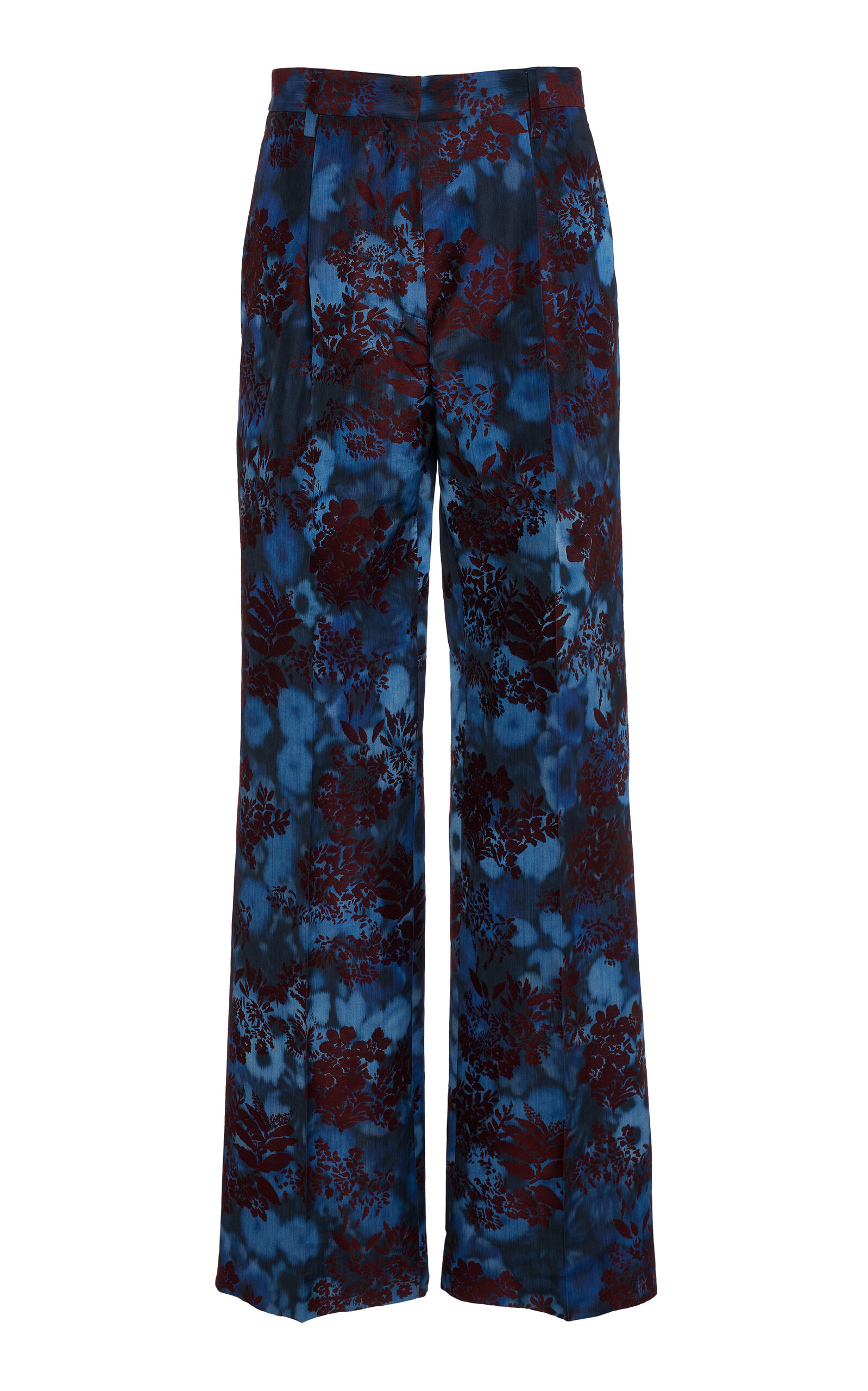 Dries Van Noten Dries Van Noten Portias WoolSilk Tailored Trousers