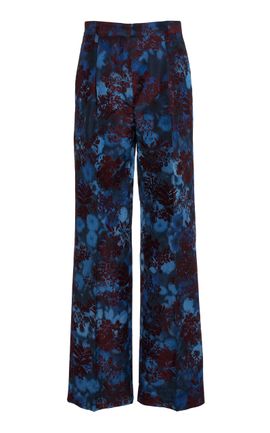 Dries Van Noten Dries Van Noten Portias WoolSilk Tailored Trousers