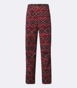 Dries Van Noten Dries Van Noten Printed cotton corduroy straight pants