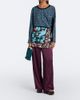 Dries Van Noten Dries Van Noten Printed cotton jersey top - 6