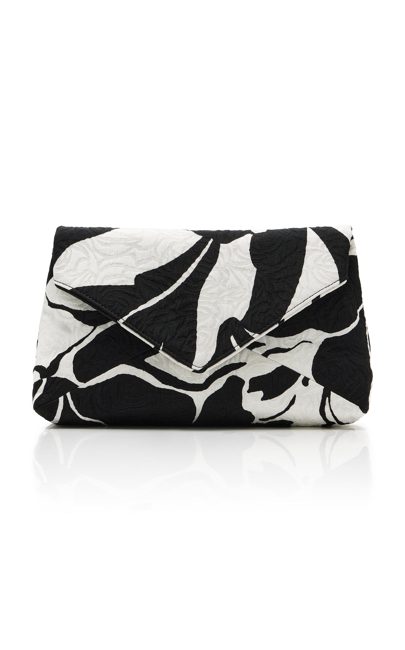 Dries Van Noten Dries Van Noten Printed CottonBlend Envelope Clutch