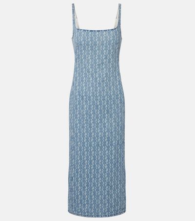 Dries Van Noten Dries Van Noten Printed denim midi dress