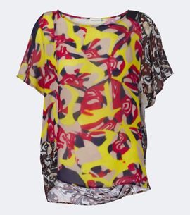 Dries Van Noten Dries Van Noten Printed draped top