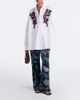 Dries Van Noten Dries Van Noten Printed moiré wide-leg pants - 2