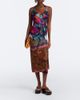 Dries Van Noten Dries Van Noten Printed moiré wrap top - 7