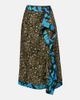Dries Van Noten Dries Van Noten Printed ruffled midi skirt - 1