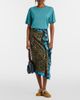 Dries Van Noten Dries Van Noten Printed ruffled midi skirt - 2
