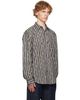 Dries Van Noten Dries Van Noten Purple & Green Cotton Shirt - 2
