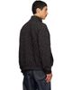 Dries Van Noten Dries Van Noten Purple & Green Jacquard Jacket - 3