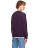 Dries Van Noten Dries Van Noten Purple Alpaca Sweater - 3