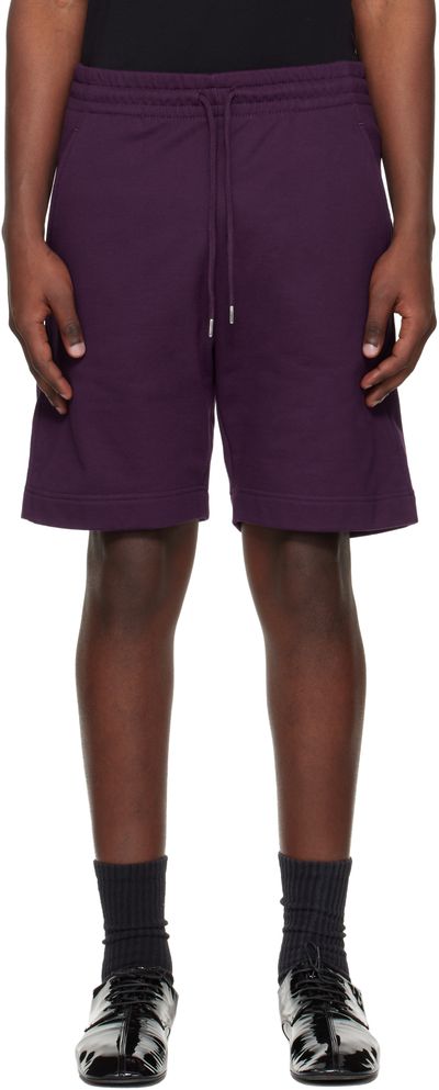 Dries Van Noten Dries Van Noten Purple Drawstring Shorts