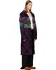 Dries Van Noten Dries Van Noten Purple Patchwork Wool Cardigan Coat - 2