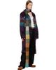Dries Van Noten Dries Van Noten Purple Patchwork Wool Cardigan Coat - 4