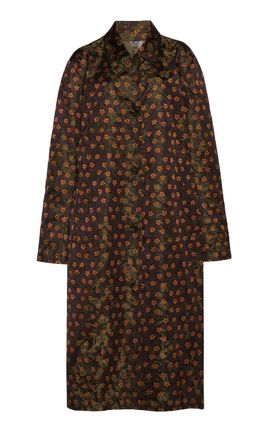 Dries Van Noten Dries Van Noten Raltonel Floral Mac Coat