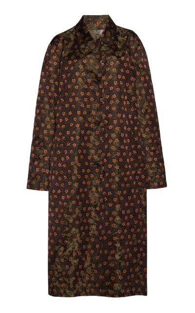 Dries Van Noten Dries Van Noten Raltonel Floral Mac Coat