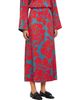 Dries Van Noten Dries Van Noten Red & Blue Floral Maxi Skirt - 2