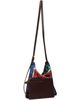 Dries Van Noten Dries Van Noten Red & Blue Medium Scarf Print Shoulder Bag - 2