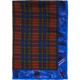 Dries Van Noten Dries Van Noten Red & Navy Flara Scarf