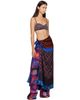 Dries Van Noten Dries Van Noten Red & Navy Flara Scarf - 2