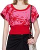 Dries Van Noten Dries Van Noten Red & Pink Floral T-shirt - 1