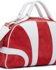 Dries Van Noten Dries Van Noten Red & White Suede Duffle Bag - 3