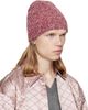 Dries Van Noten Dries Van Noten Red Embroidered Beanie - 2