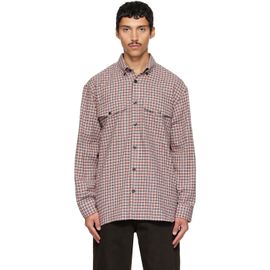Dries Van Noten Dries Van Noten Red Loose Flannel Shirt