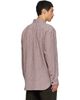 Dries Van Noten Dries Van Noten Red Loose Flannel Shirt - 3
