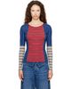 Dries Van Noten Dries Van Noten Red Ribbed Cotton Top - 1