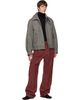 Dries Van Noten Dries Van Noten Red Straight-Leg Wool Trousers - 4