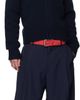 Dries Van Noten Dries Van Noten Red Suede Belt - 2
