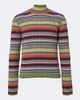 Dries Van Noten Dries Van Noten Ribbed-knit striped wool sweater - 1