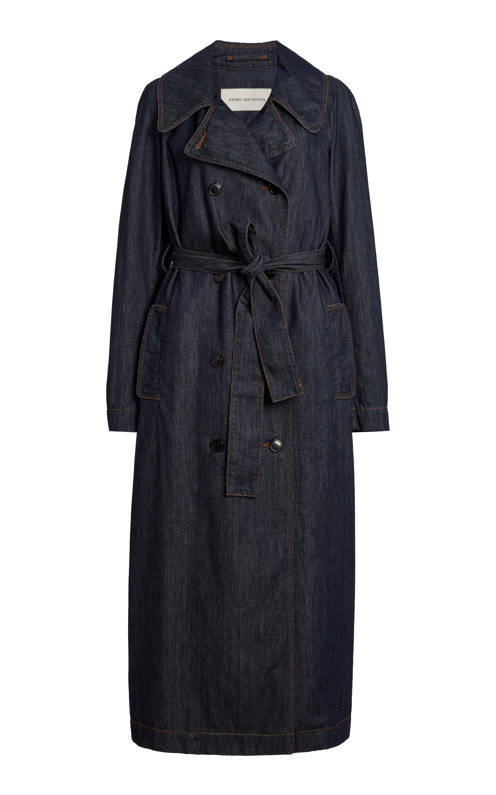 Dries Van Noten Dries Van Noten Rolanda Denim Trenchcoat