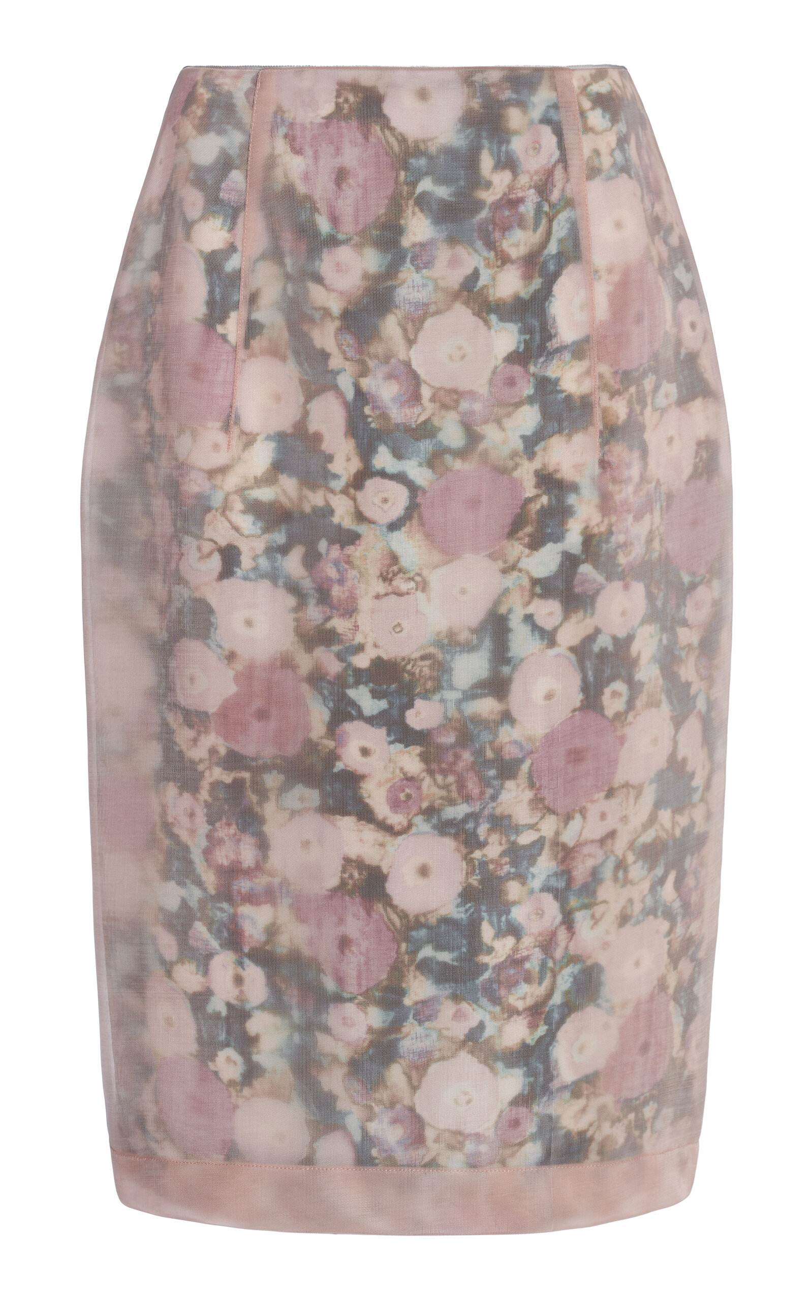 Dries Van Noten Dries Van Noten Sarona Printed Midi Skirt