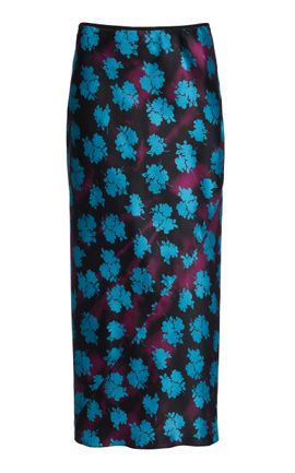 Dries Van Noten Dries Van Noten Sati Silk Bias Skirt