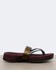 Dries Van Noten Dries Van Noten Satin and leather thong sandals - 6