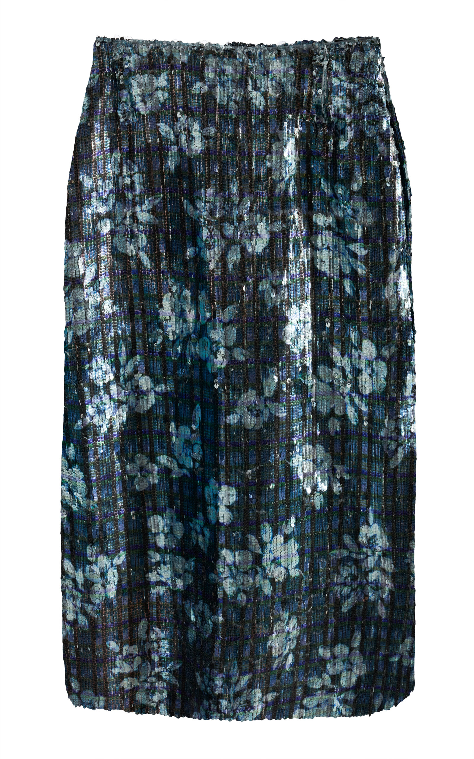 Dries Van Noten Dries Van Noten Sentista Embellished Midi Skirt