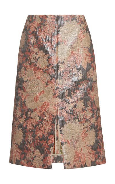 Dries Van Noten Dries Van Noten Sheya CottonBlend ALine Skirt