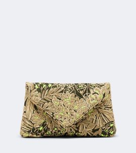 Dries Van Noten Dries Van Noten Small floral jacquard clutch
