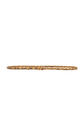 Dries Van Noten Dries Van Noten SnakeskinEffect Leather Belt
