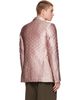 Dries Van Noten Dries Van Noten SSENSE Exclusive Pink Quilted Silk Blazer - 3