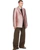 Dries Van Noten Dries Van Noten SSENSE Exclusive Pink Quilted Silk Blazer - 4