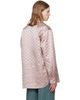 Dries Van Noten Dries Van Noten SSENSE Exclusive Pink Quilted Silk Jacket - 3