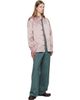 Dries Van Noten Dries Van Noten SSENSE Exclusive Pink Quilted Silk Jacket - 4