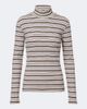 Dries Van Noten Dries Van Noten Striped cotton-blend turtleneck sweater - 1