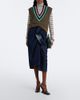 Dries Van Noten Dries Van Noten Striped cotton-blend turtleneck sweater - 7