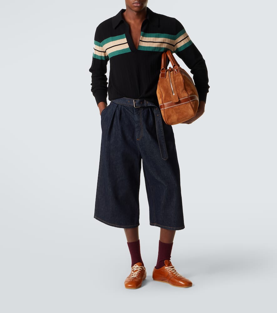 Dries Van Noten - Striped polo sweater