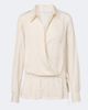 Dries Van Noten Dries Van Noten Striped wrap top - 1